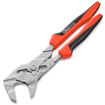 10-Inch Pliers Wrench with Smooth Jaws and Ergonomic Grip for Heavy-Duty Use